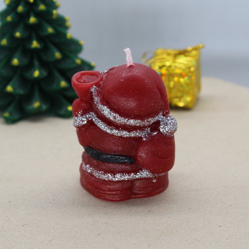 Santa Claus Candle | Different Shapes Candle for Home & Decoration, Birthday, Christmas